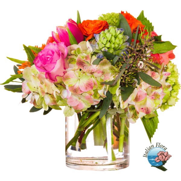 Bouquet of mixed seasonal flowers